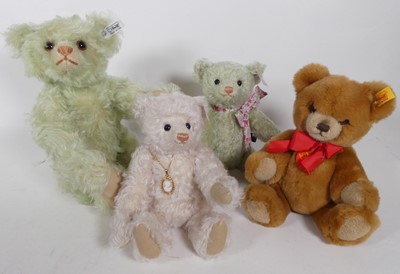 Lot 598 - Four Steiff teddy bears to include Carlotta,...