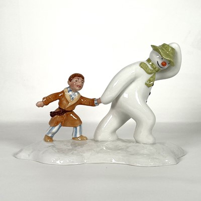 Lot 9 - A Royal Doulton figure 'The Snowman and James...