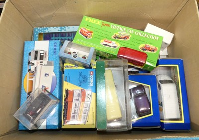 Lot 1418 - One box of mixed diecast vehicles to include...