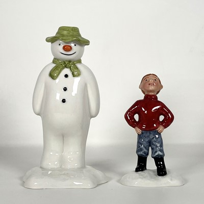 Lot 55 - A pair of Royal Doulton figures 'James Builds...