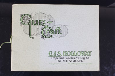 Lot 813 - Gun Craft, a catalogue of shot guns and...