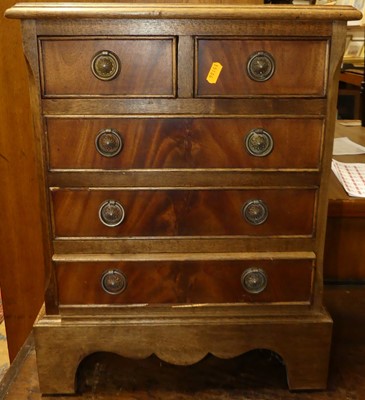 Lot 1172 - A reproduction mahogany and crossbanded...