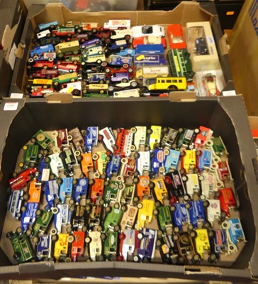 Lot 1446 - Four trays of modern issue diecast to include...