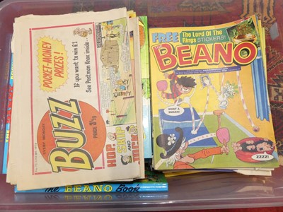 Lot 1448 - A quantity of Beano annuals and a quantity of...