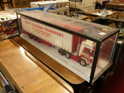 Lot 1562 - A wooden and plastic scratch-built model of a...