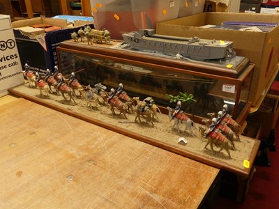 Lot 1567 - Three scratch-built military themed dioramas