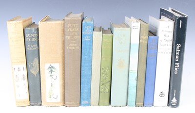 Lot 811 - A collection of mostly pre-war books on Salmon...