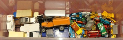 Lot 1469 - One tray of playworn loose diecast to include...