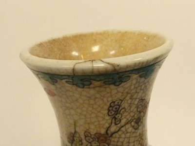 Lot 226 - A Chinese crackle glazed porcelain vase,...