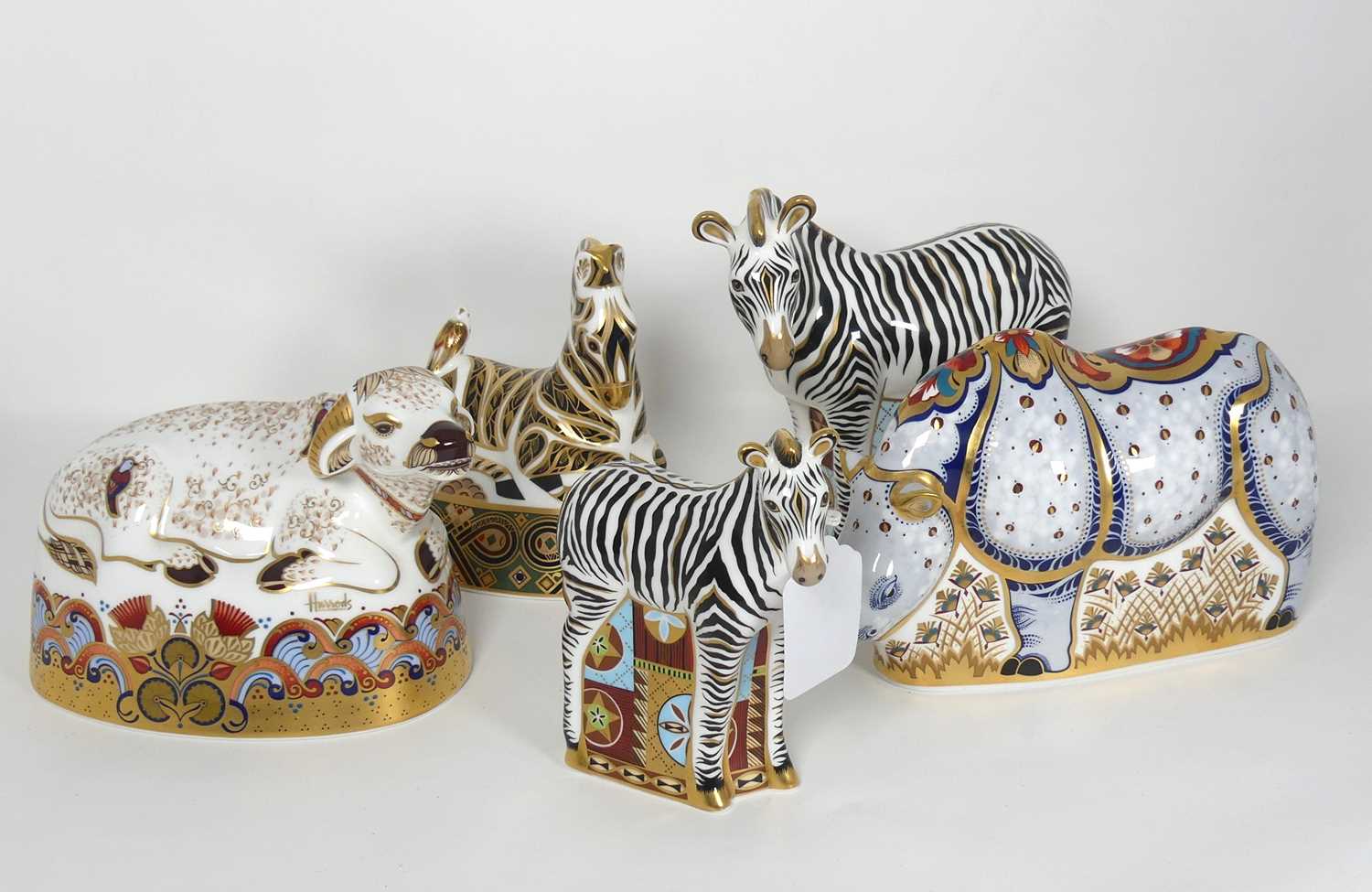 Lot 250 - A Royal Crown Derby paperweight in the form of...