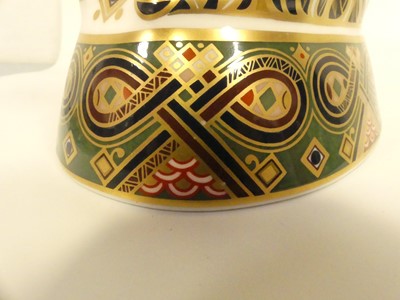 Lot 250 - A Royal Crown Derby paperweight in the form of...