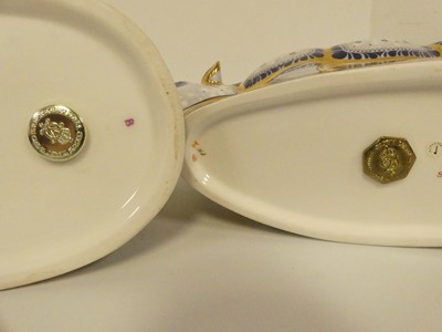 Lot 250 - A Royal Crown Derby paperweight in the form of...