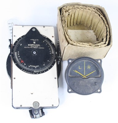 Lot 706 - An RAF cockpit L/R beam approach indicator,...