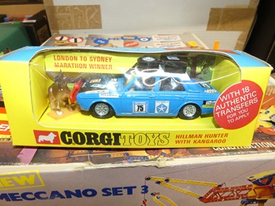 Lot 1650 - A Corgi Toys No.302 Hillman Hunter, with...