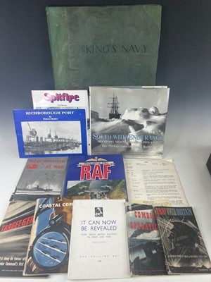 Lot 777 - A large WWII period scrap book entitled The...