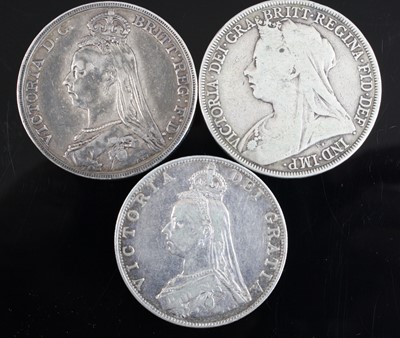 Lot 2365 - Great Britain, 1888 crown, Victoria jubilee...