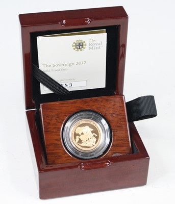 Lot 2420 - Great Britain, 2017 gold proof full sovereign,...