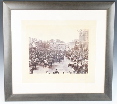 Lot 170 - A late Victorian black and white photograph...