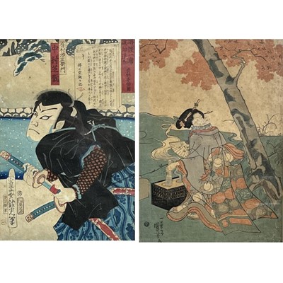 Lot 1009 - Adachi Ginkō (1853-c1908) - Nakamura Shikan as...