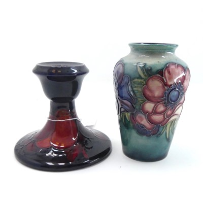 Lot 234 - A Moorcroft vase tubeline decorated in the...