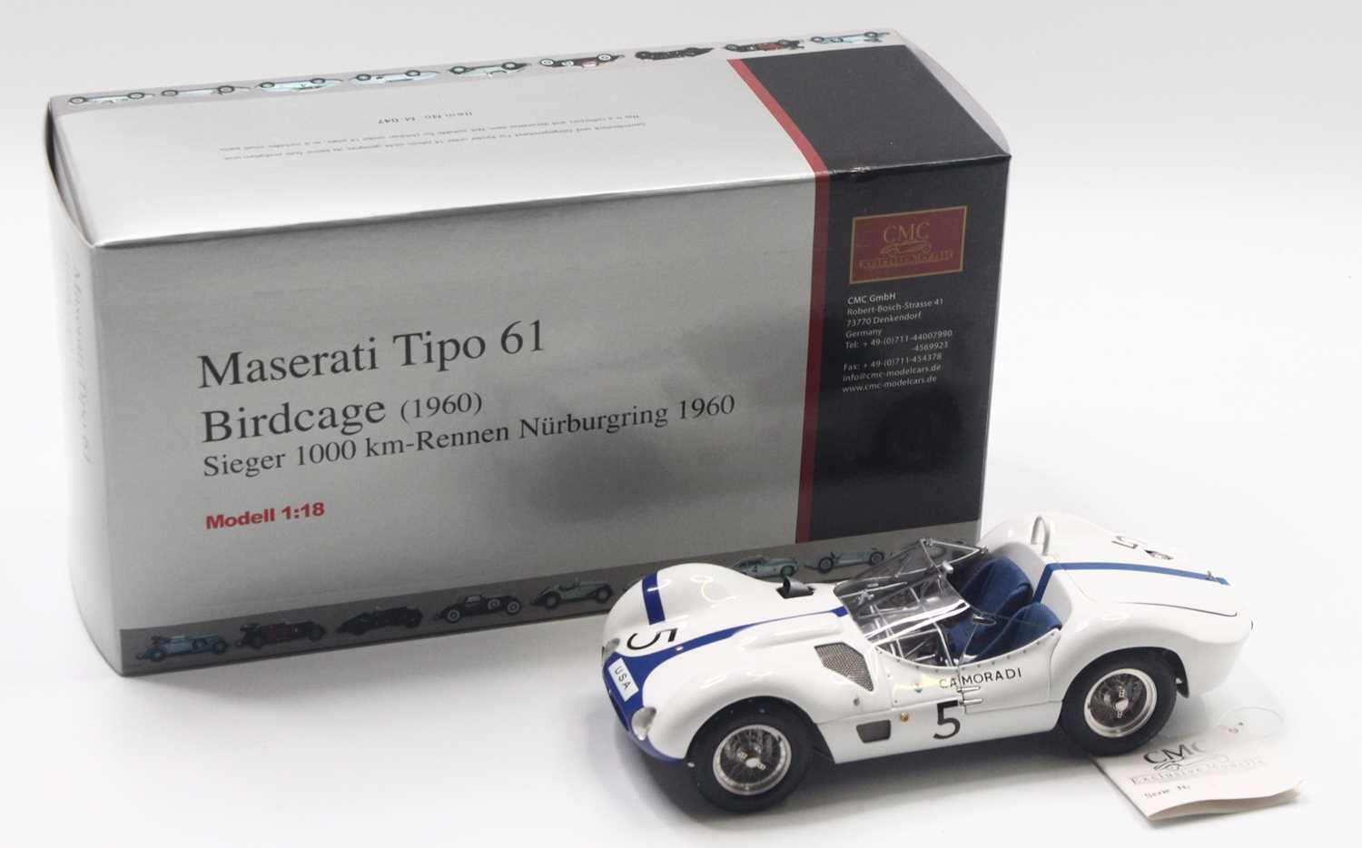 Lot 728 - CMC Exclusive Models No. M-047 1/18 scale...