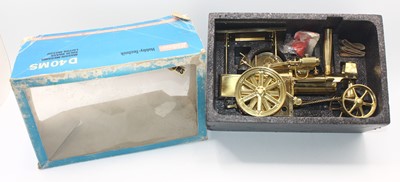 Lot 15 - Wilesco D40MS live steam traction engine...