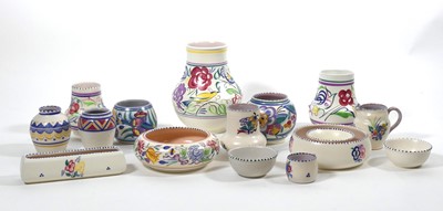 Lot 52 - A collection of Poole Pottery, to include a...