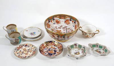 Lot 63 - A collection of ceramics to include a 19th...