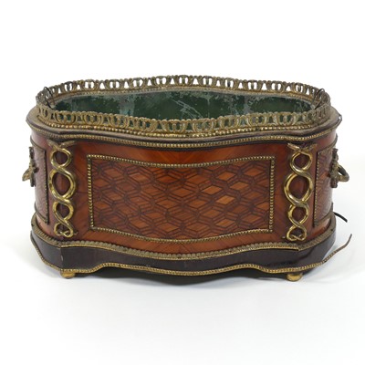 Lot 98 - A late 19th century French walnut and...