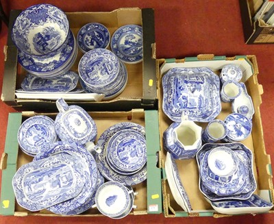 Lot 175 - A large collection of transfer decorated wares,...