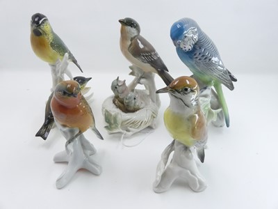 Lot 185 - A Karl Ens Volkstedt porcelain figure group of...