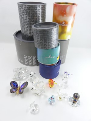 Lot 199 - A collection of Swarovski Austrian Crystal...