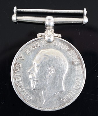 Lot 402 - A WW I British War medal, naming 33256 PTE....