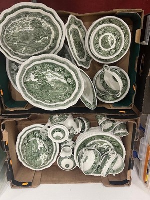 Lot 659 - A large collection of Adams green transfer...