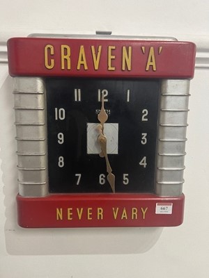 Lot 667 - A Smith's Sectric quartz Craven 'A'...