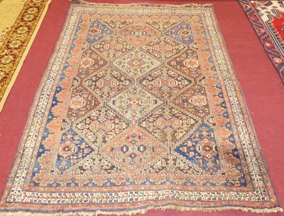 Lot 1170 - A Persian woollen multi coloured ground Heriz...