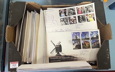 Lot 522 - A collection of assorted first day covers, to...