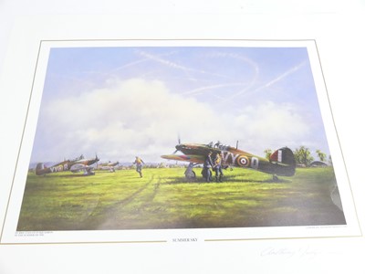 Lot 535 - Anthony Hedges (20th century) - Summer Sky,...