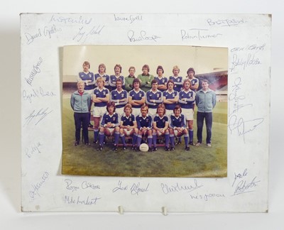 Lot 581 - A 1977/78 Ipswich Town First Team Squad...