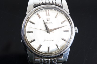 Lot 396 - A gent's Omega Seamaster steel cased automatic...