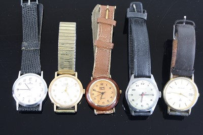 Lot 397 - Assorted gent's watches, to include an Oris...