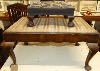 Lot 1230 - An early 20th century walnut and striped...