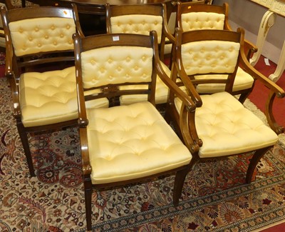 Lot 1371 - A set of ten contemporary Regency style...