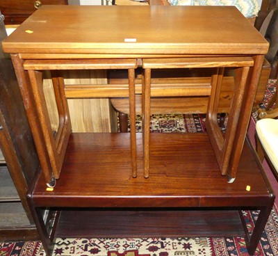 Lot 1373 - A 1970s A.H. McIntosh teak nest of three...