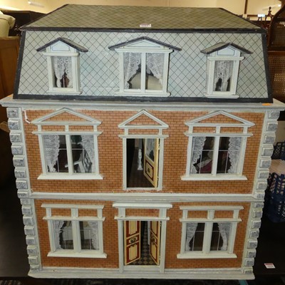 Lot 1311 - A Christian Hacker three-storey dolls house,...