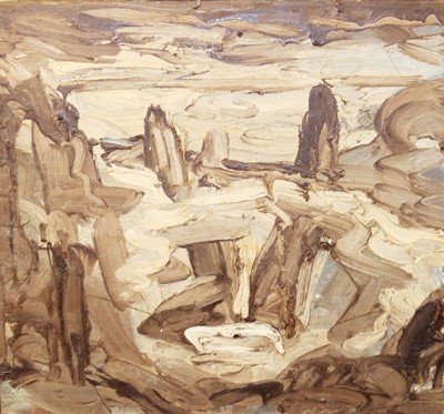 Lot 1020 - Robert Speight (b. 1945) - Penlee Quarry, oil...