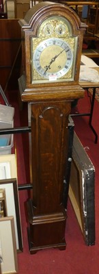 Lot 1186 - An early 20th century oak cased granddaughter...