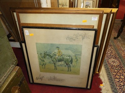 Lot 1080 - Snaffles print - A Bona Fide Fox Chaser (a/f),...