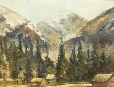 Lot 1117 - Jadwiga Mijal (Polish 1912-1997) - Alpine...