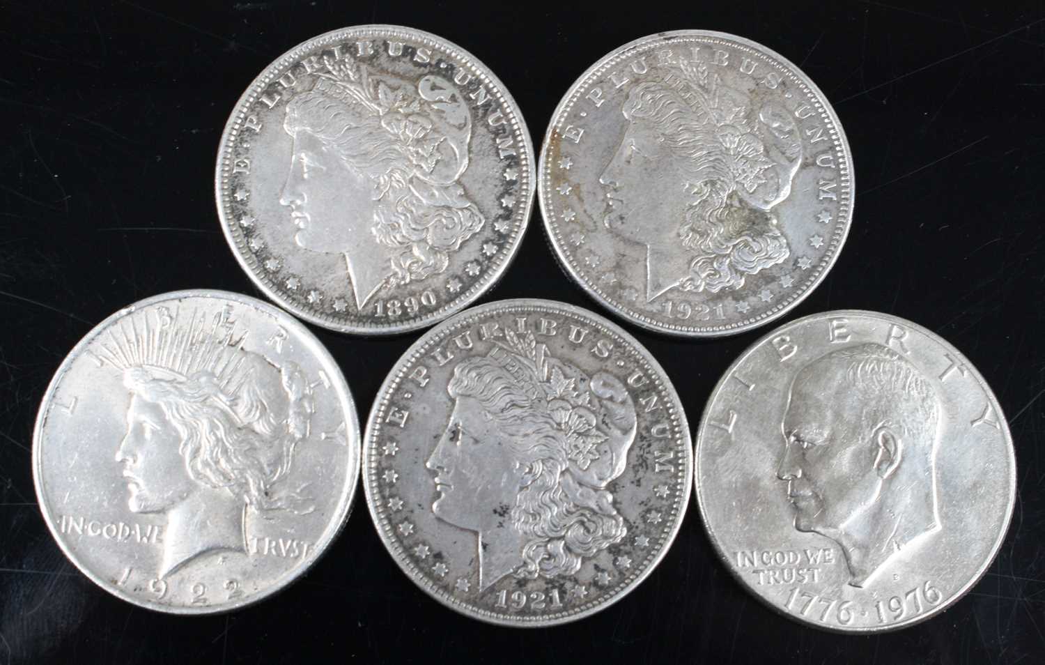 Lot 2368 - United States of America, 1890 Morgan dollar,...